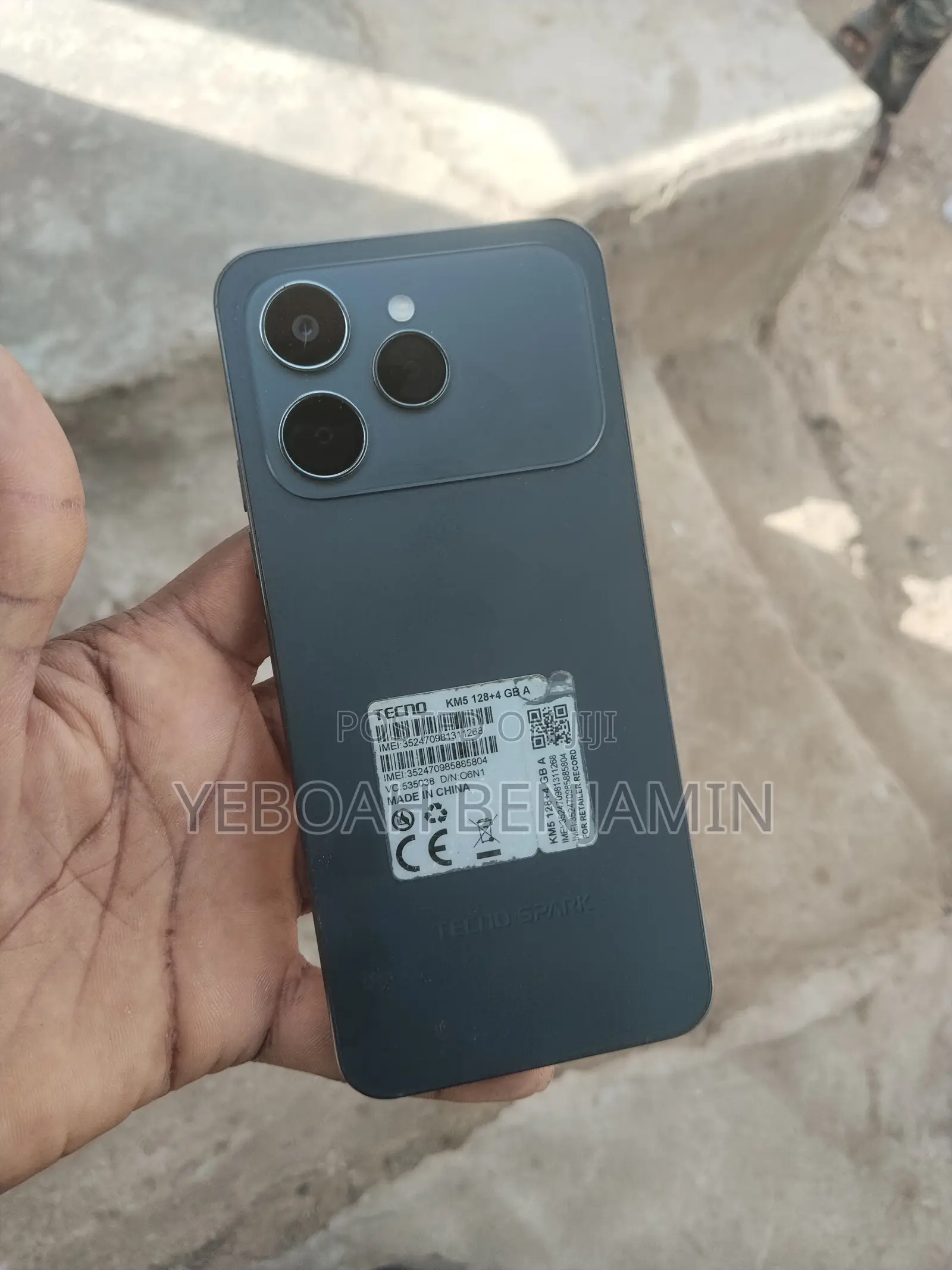 Tecno Spark 40 128 GB Black