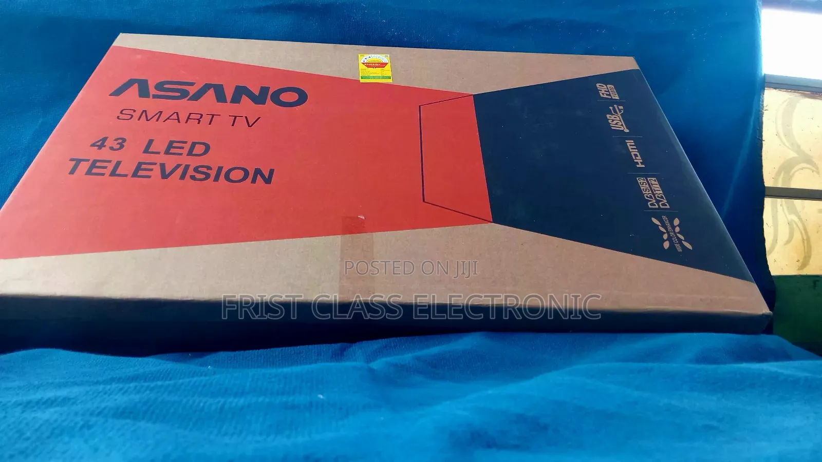 Asano 43” Smart Tv — Smooth Streaming for World Cup Nights