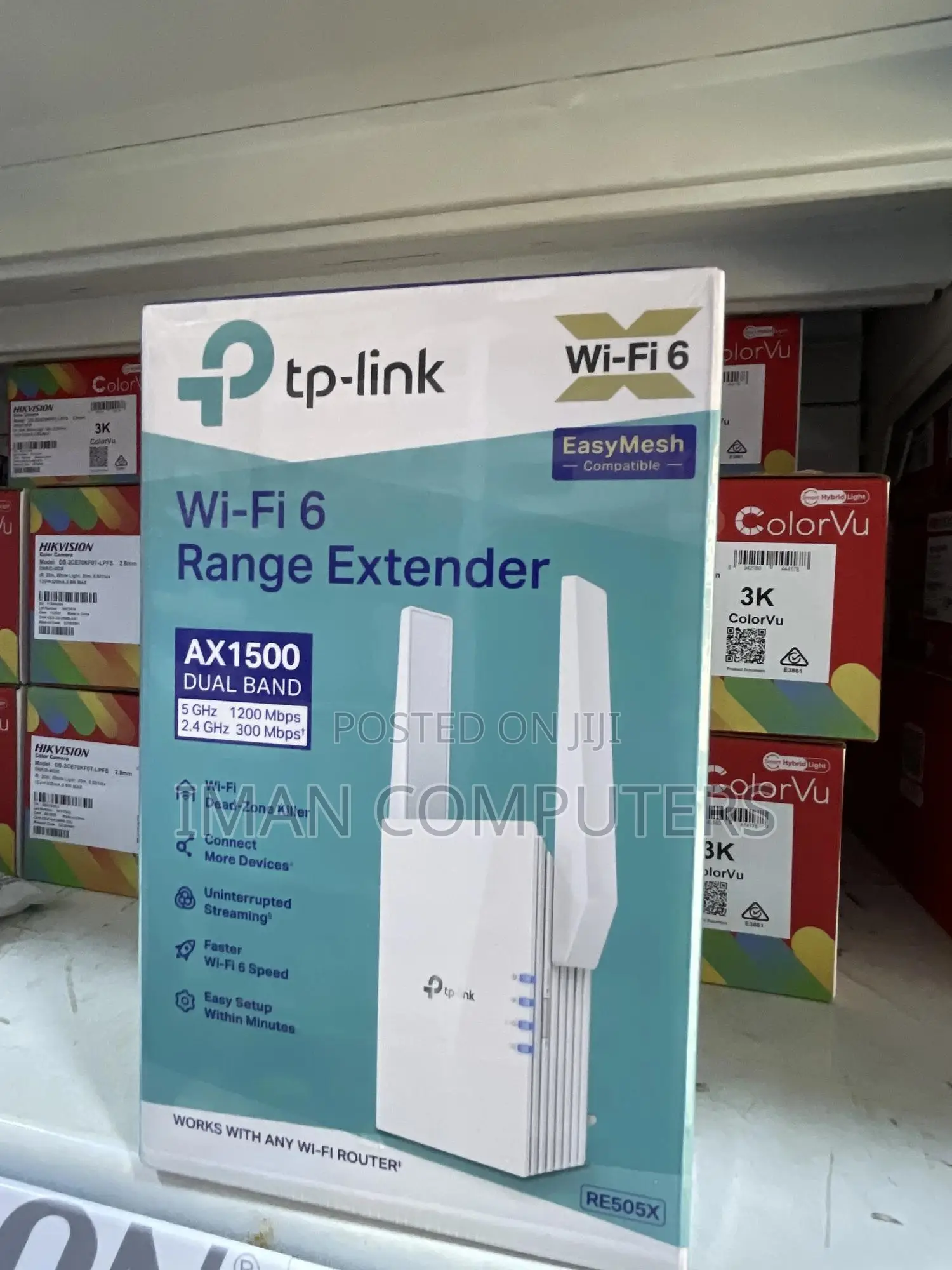 Wifi-6 Range Extender Ax 1500 (Re505x)