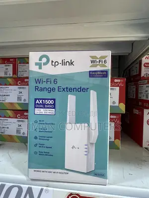 Wifi-6 Range Extender Ax 1500 (Re505x)