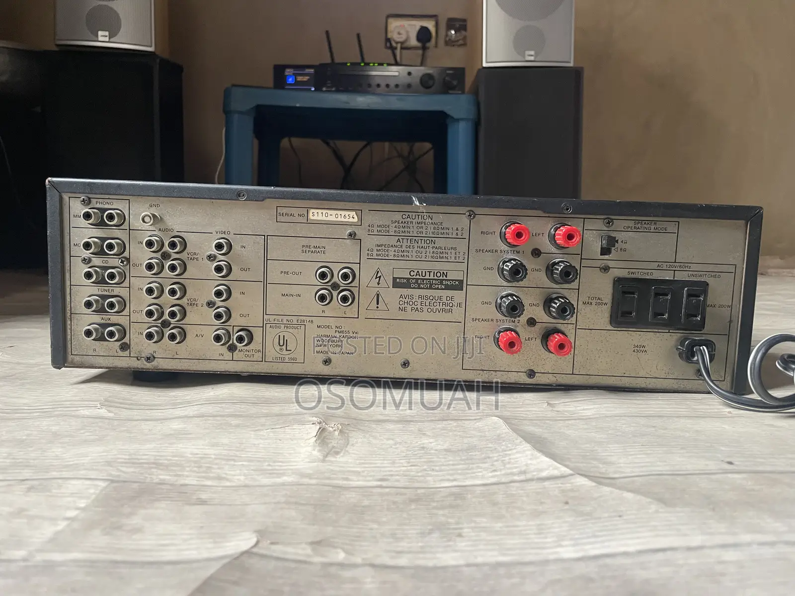 Harman Kardon Pm655 Vxi Integrated Amplifier