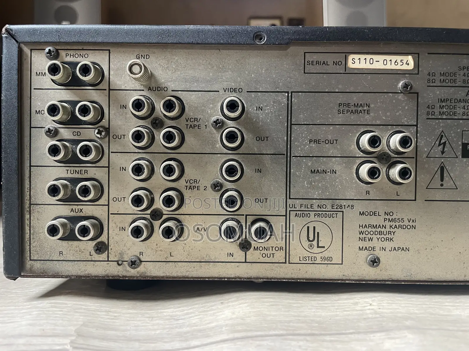 Harman Kardon Pm655 Vxi Integrated Amplifier