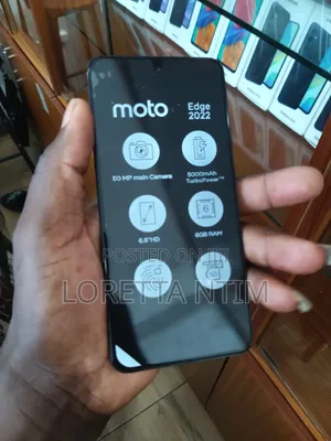 Motorola Edge (2022) 128 GB Black