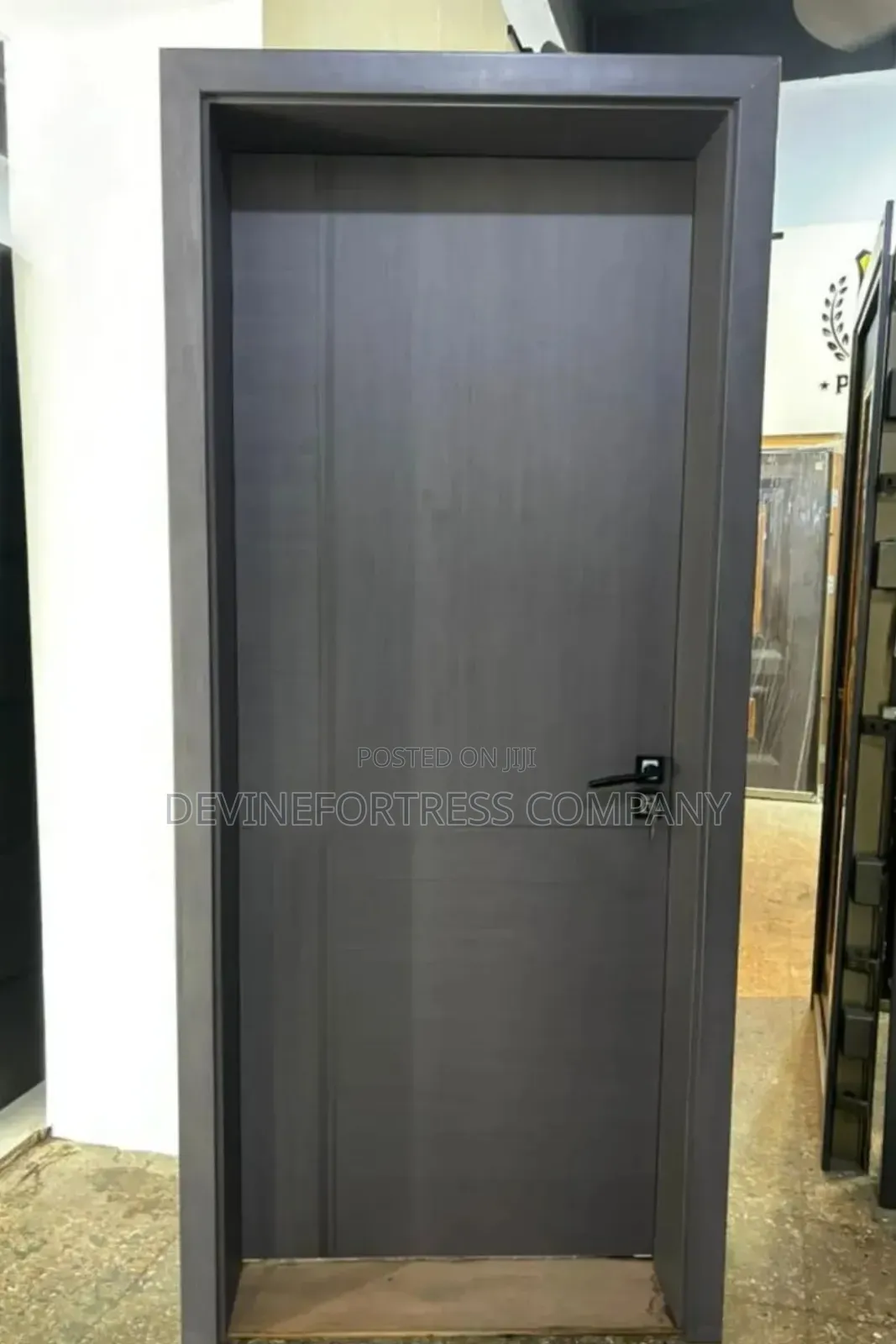 Executive Bedroom Brown Door And Gray Colour(( Paladin Doors))