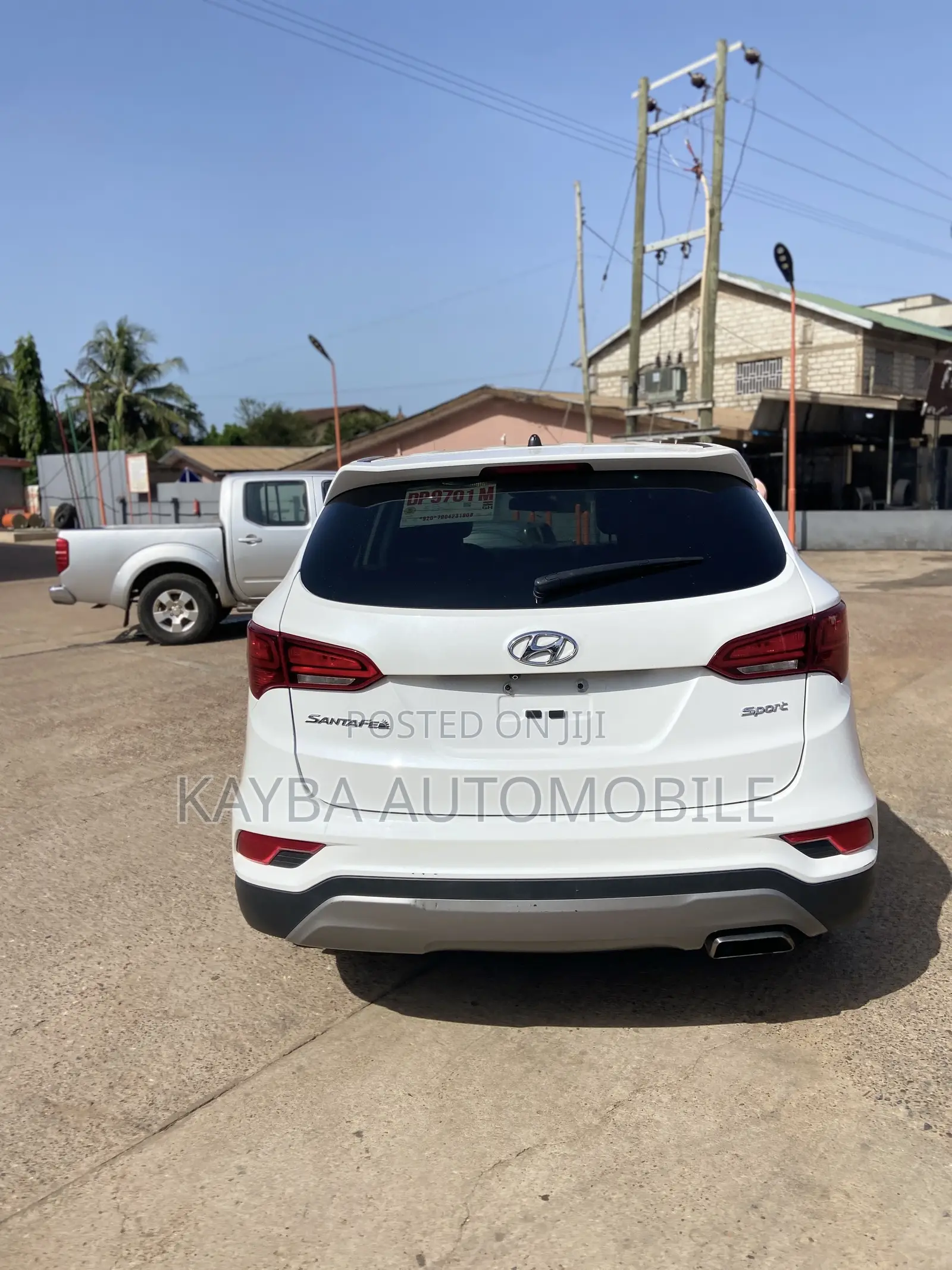 Hyundai Santa Fe 2017 White