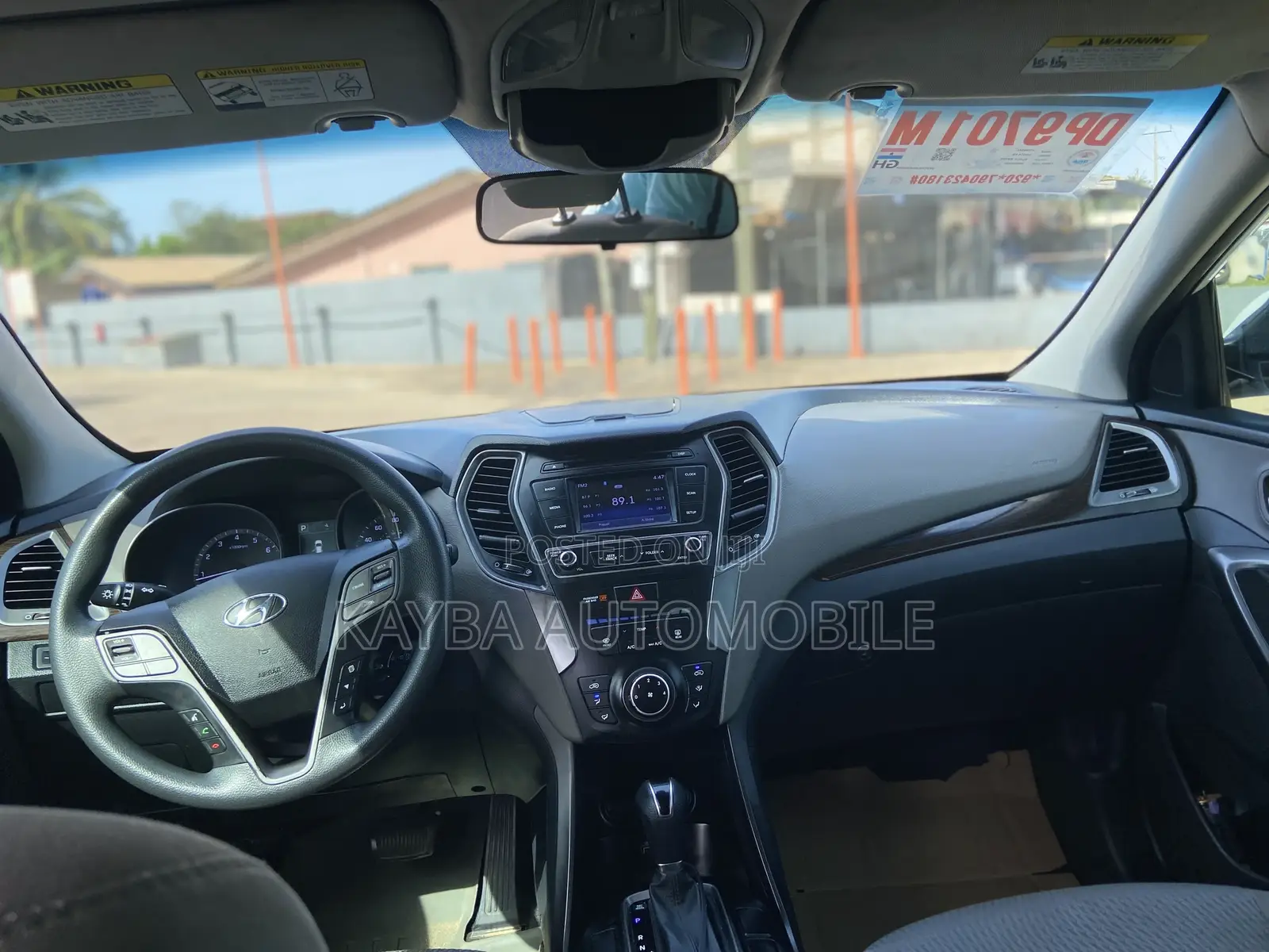 Hyundai Santa Fe 2017 White
