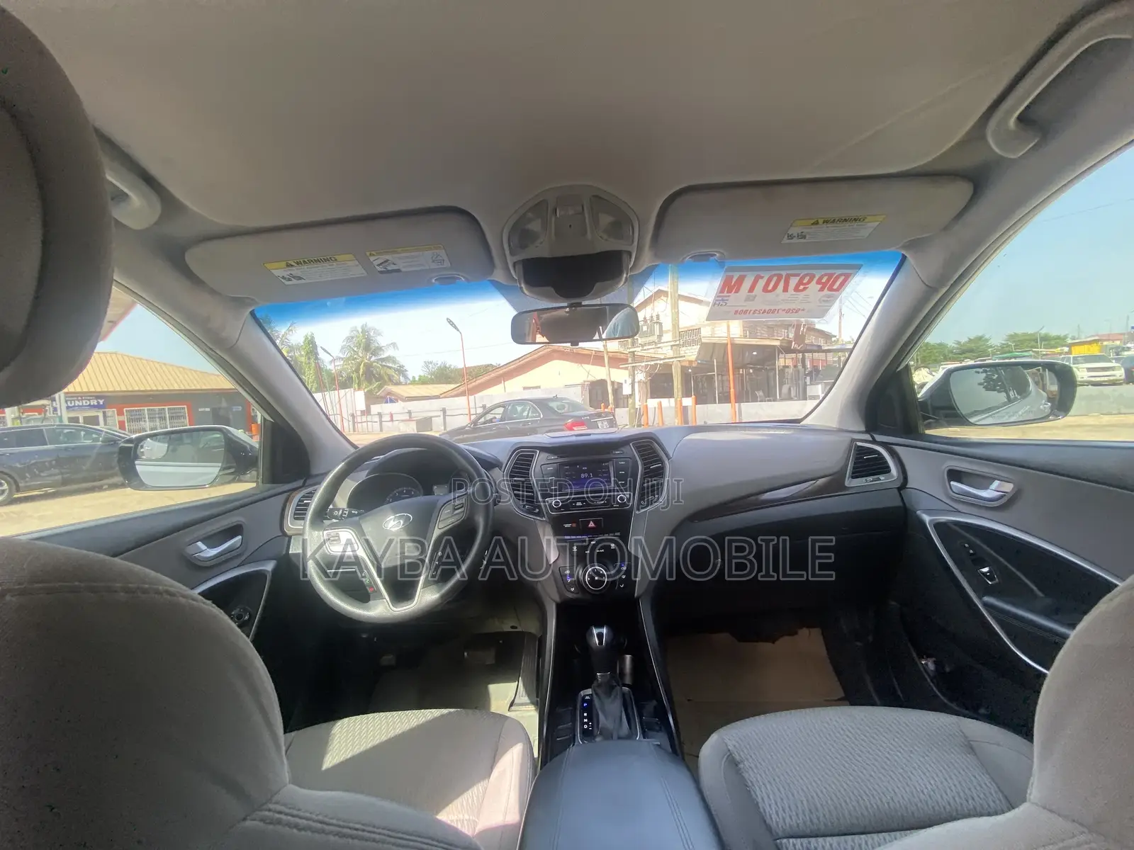 Hyundai Santa Fe 2017 White