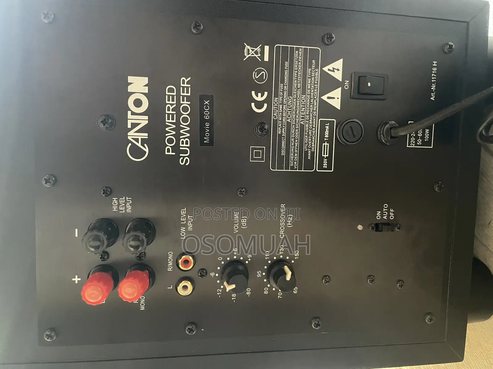 Canton 5.1 Speaker System
