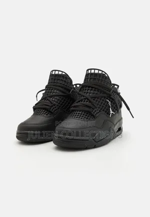 Jordan 4 Net Rattan Black