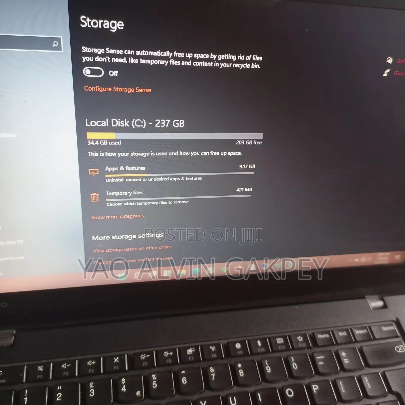 Laptop Lenovo ThinkPad 11e 8GB Intel Core i5 HDD 256GB