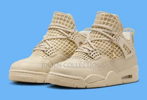 Jordan 4 Net Rattan Matalic Gold
