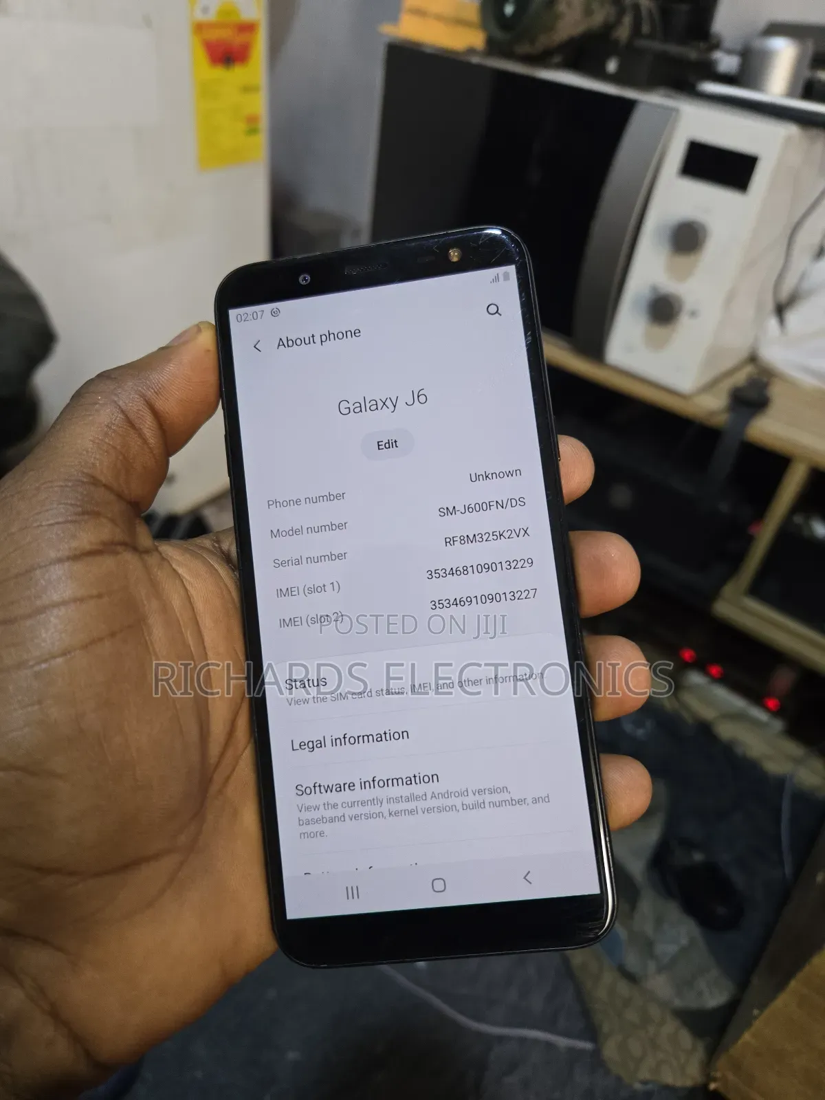 Samsung Galaxy J6 32 GB Black