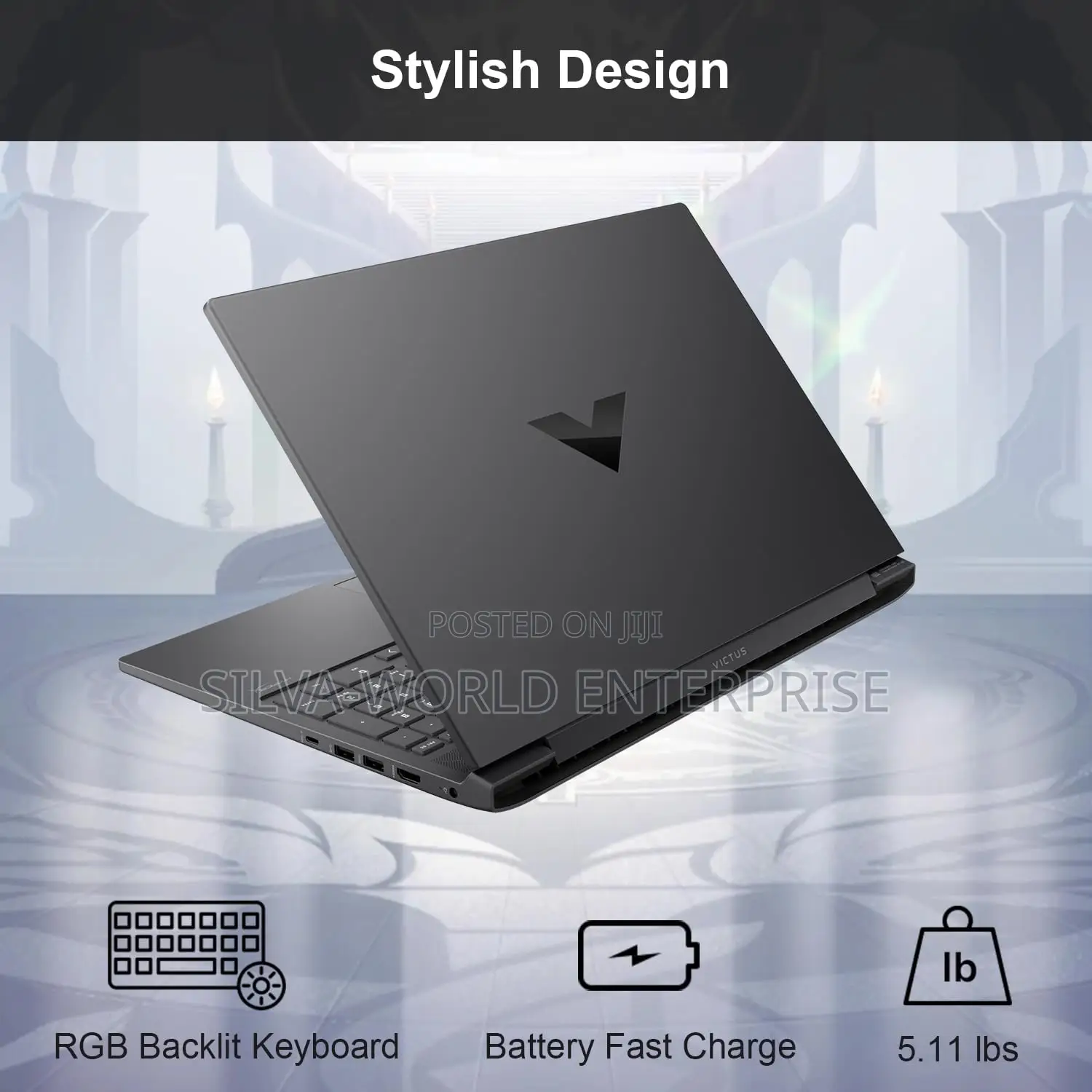 New Laptop HP Victus 16 8GB Intel Core i5 SSD 512GB