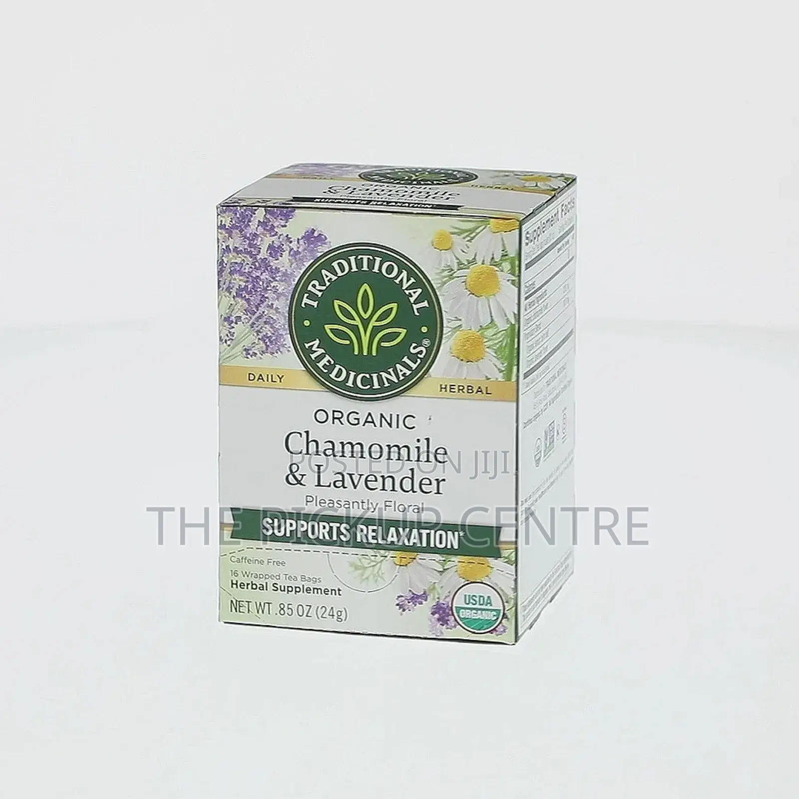 Chamomile Lavender Tea Supports Relaxation* Notes Caffeine Free