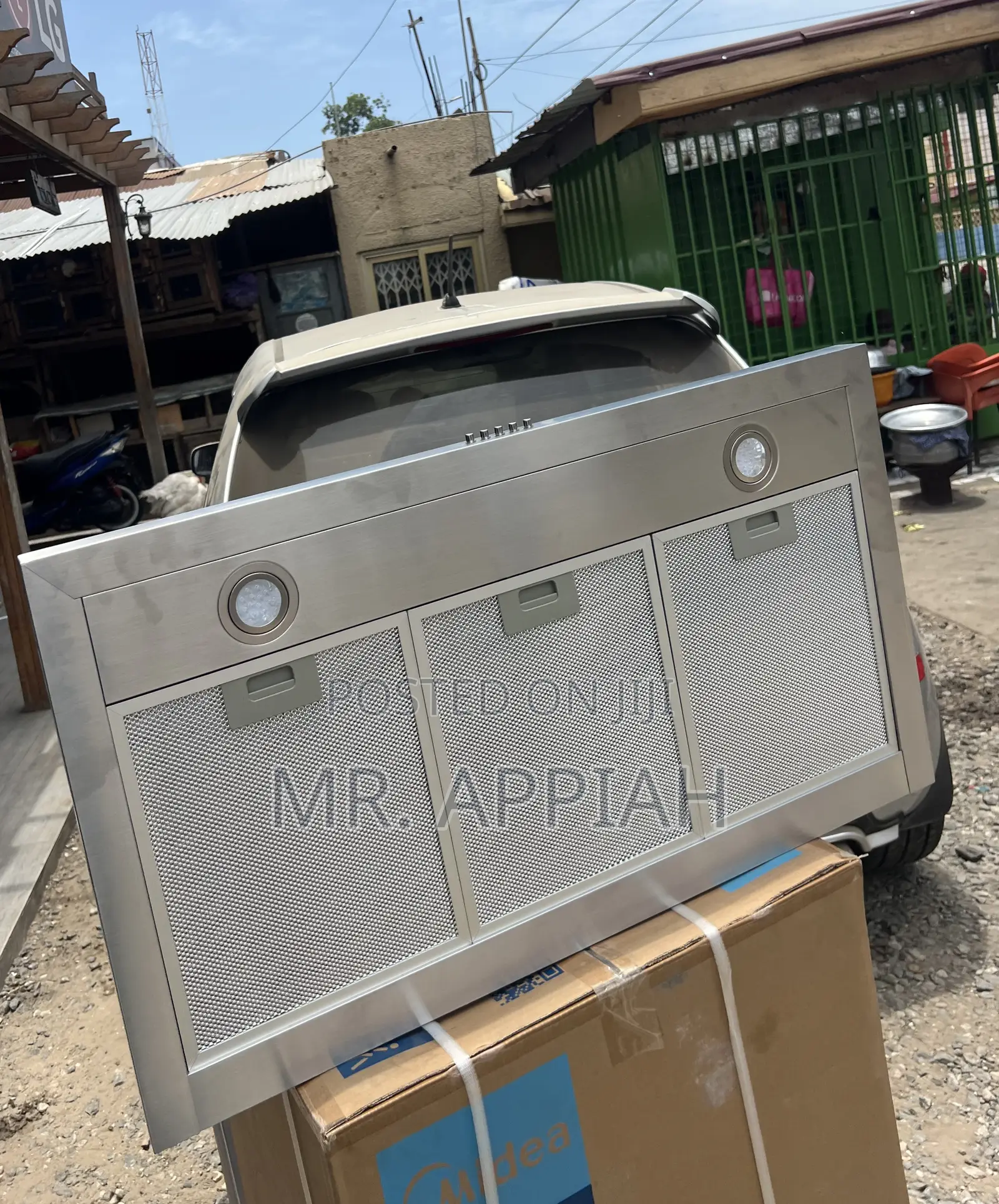 Get Unique Midea 90m21-S 90cm Built in Heat Extractor 