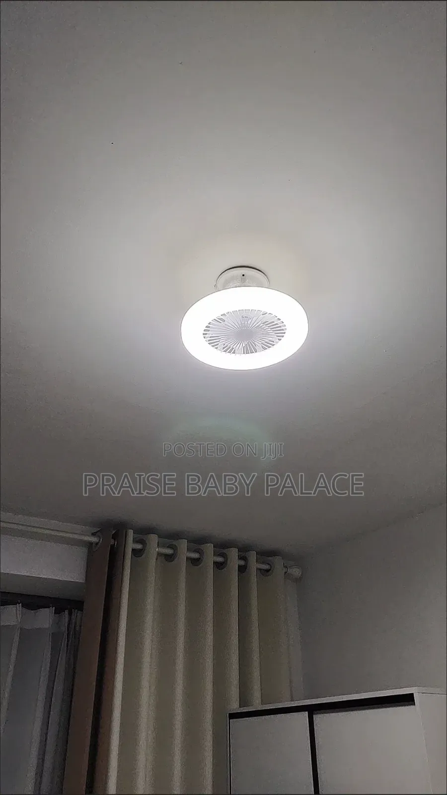 Light and Fan With Remote Control