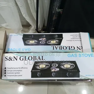 Gas Stove With Glass Panel