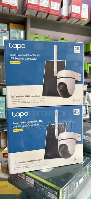 Tp-Link Tapo C615g Kit New Solar-Powered 4g Lte Security Camera