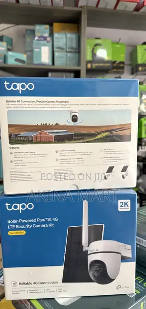 Tp-Link Tapo C615g Kit New Solar-Powered 4g Lte Security Camera