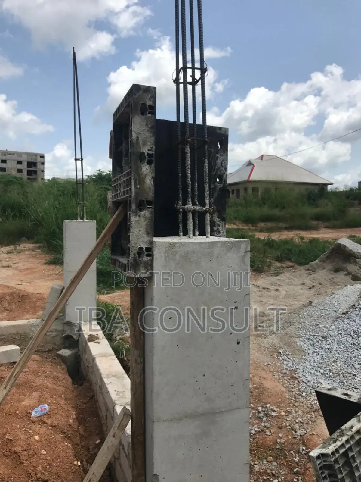 Land With 3 Bedrooms Footings for Sale at Santase Darko