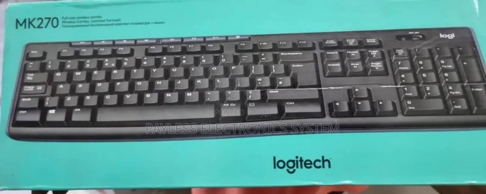 Logitech Wireless Keyboard and Mouse