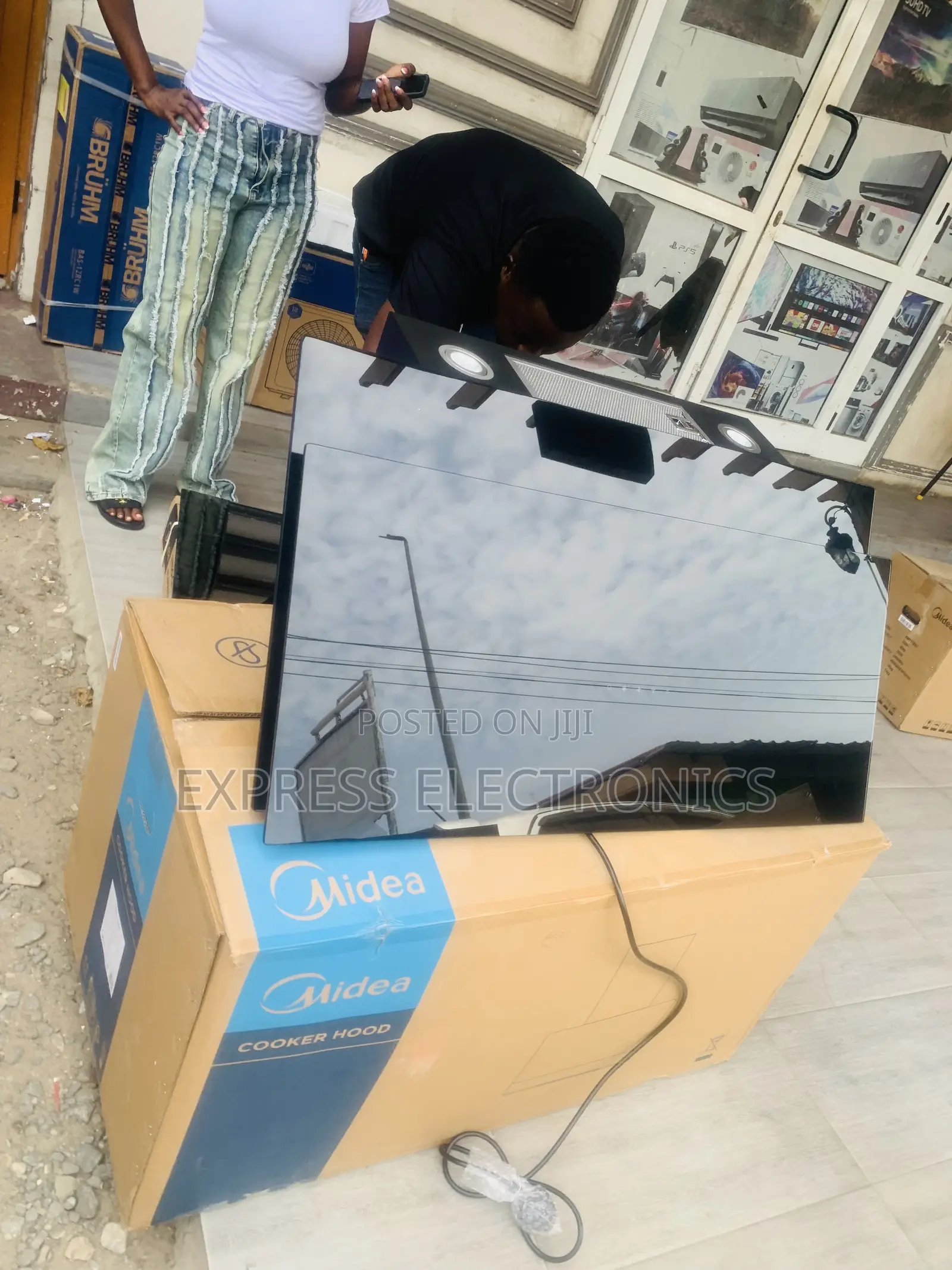 Less Expensive Built in Blavk 90j72-B 90cm Midea