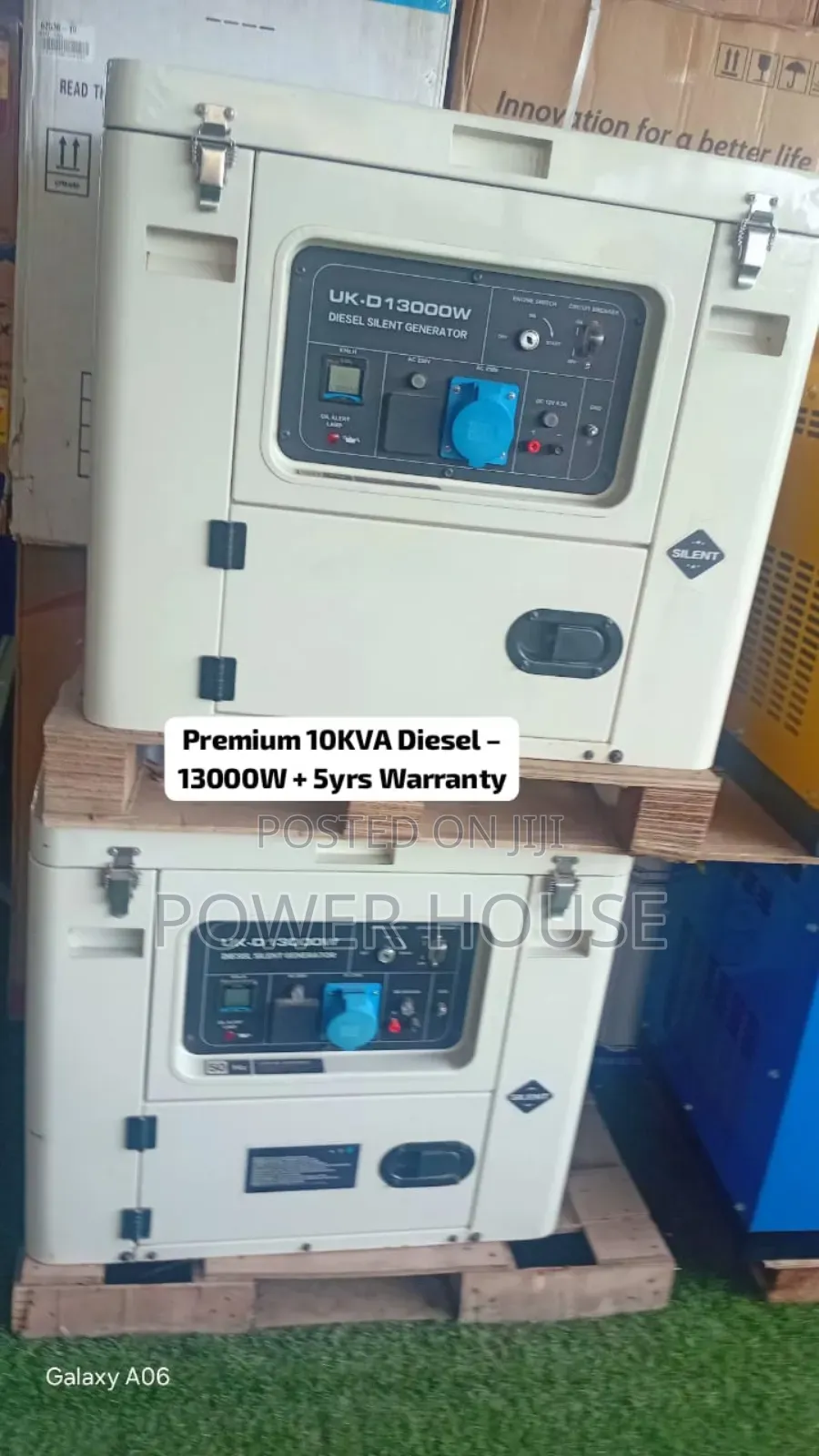 Strong Performance 10kva Uk-D Generator 13000w – 10kva Output, 5yrs