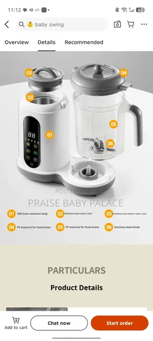 Baby Food Blender