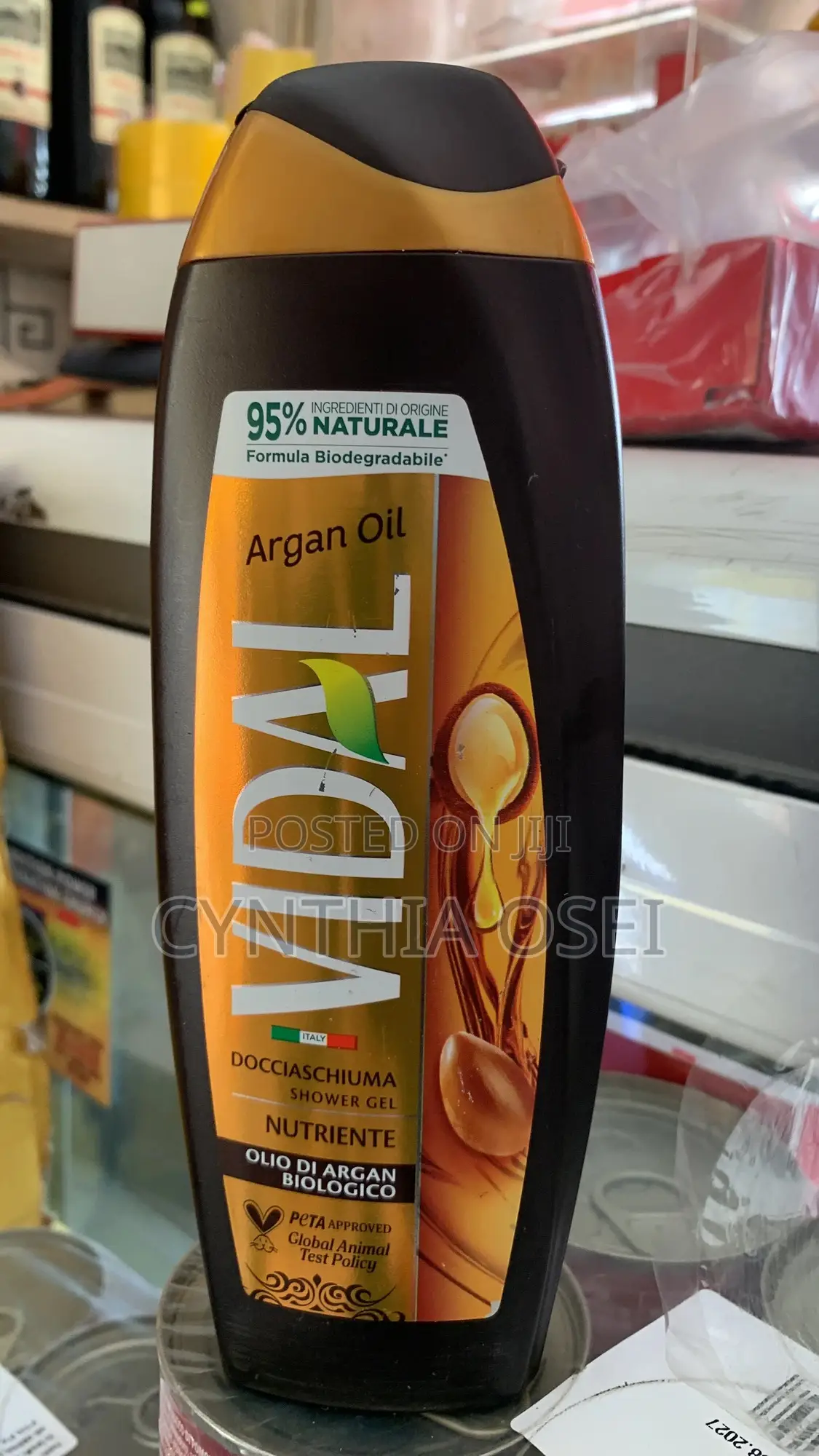 Vidal Argan Oil Body Wadh