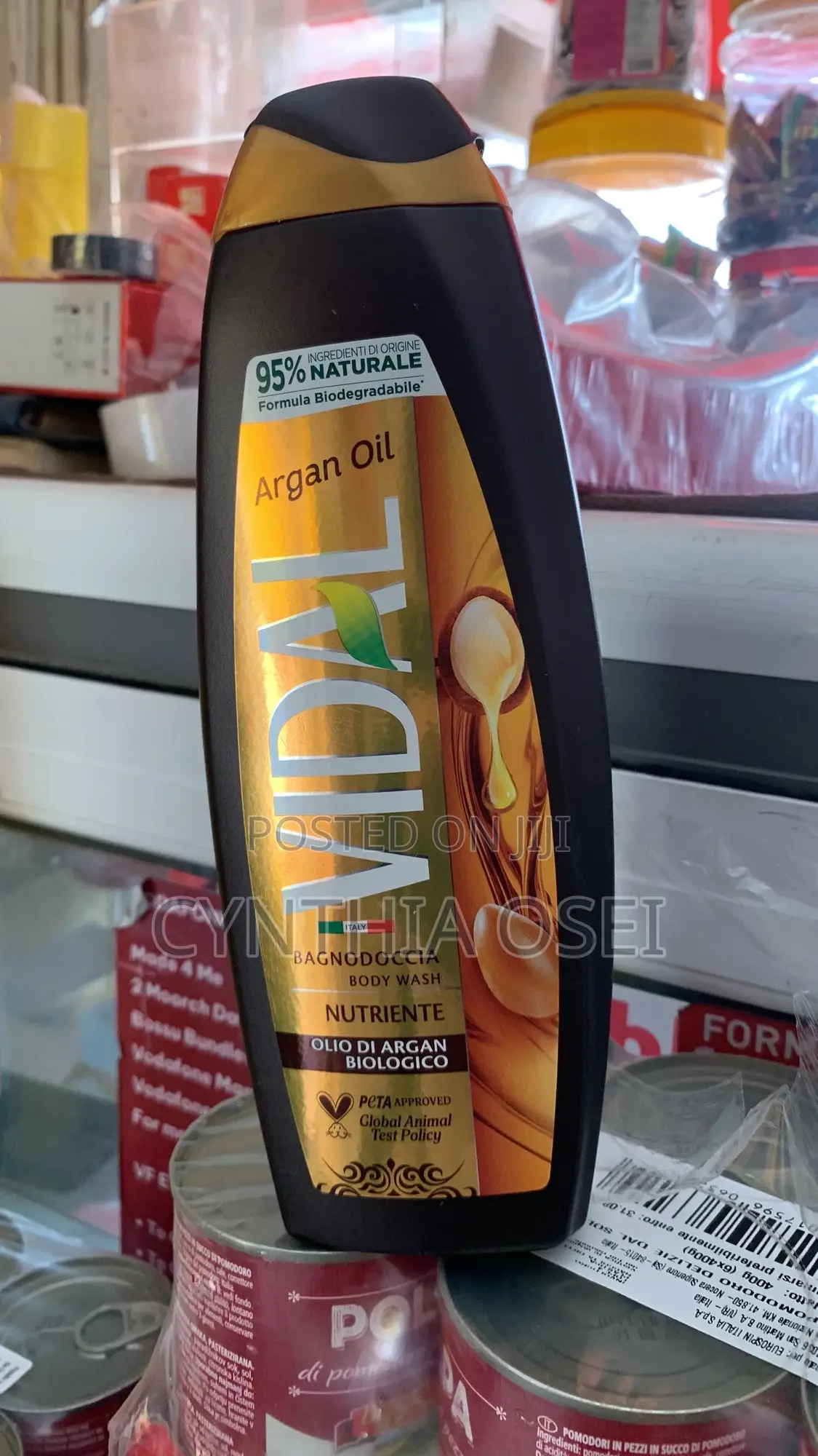 Vidal Argan Oil Body Wadh