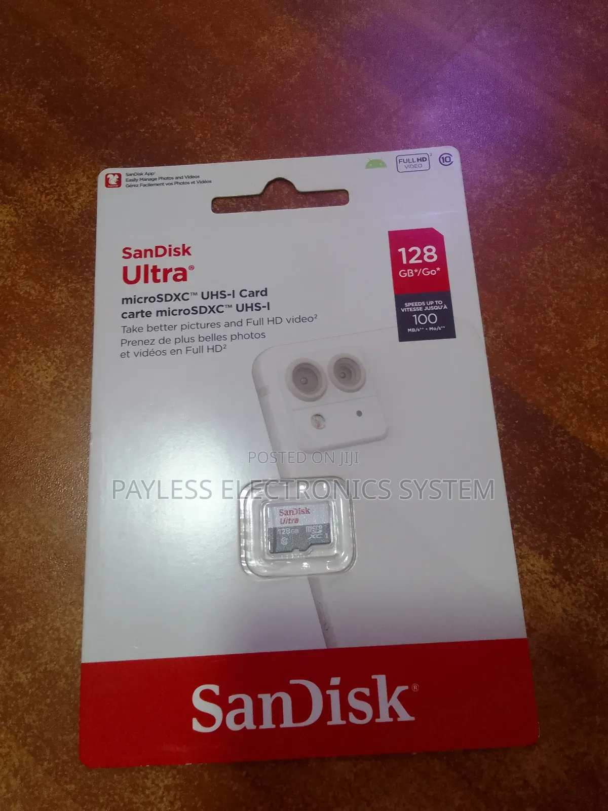 Sandisk 128gb Ultra Micro Memory Card