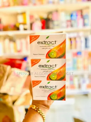 Extract Carrot+Shea Butter/Papaya Calamansi Lotion 200ml and Soap