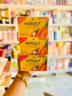 Extract Carrot+Shea Butter/Papaya Calamansi Lotion 200ml and Soap