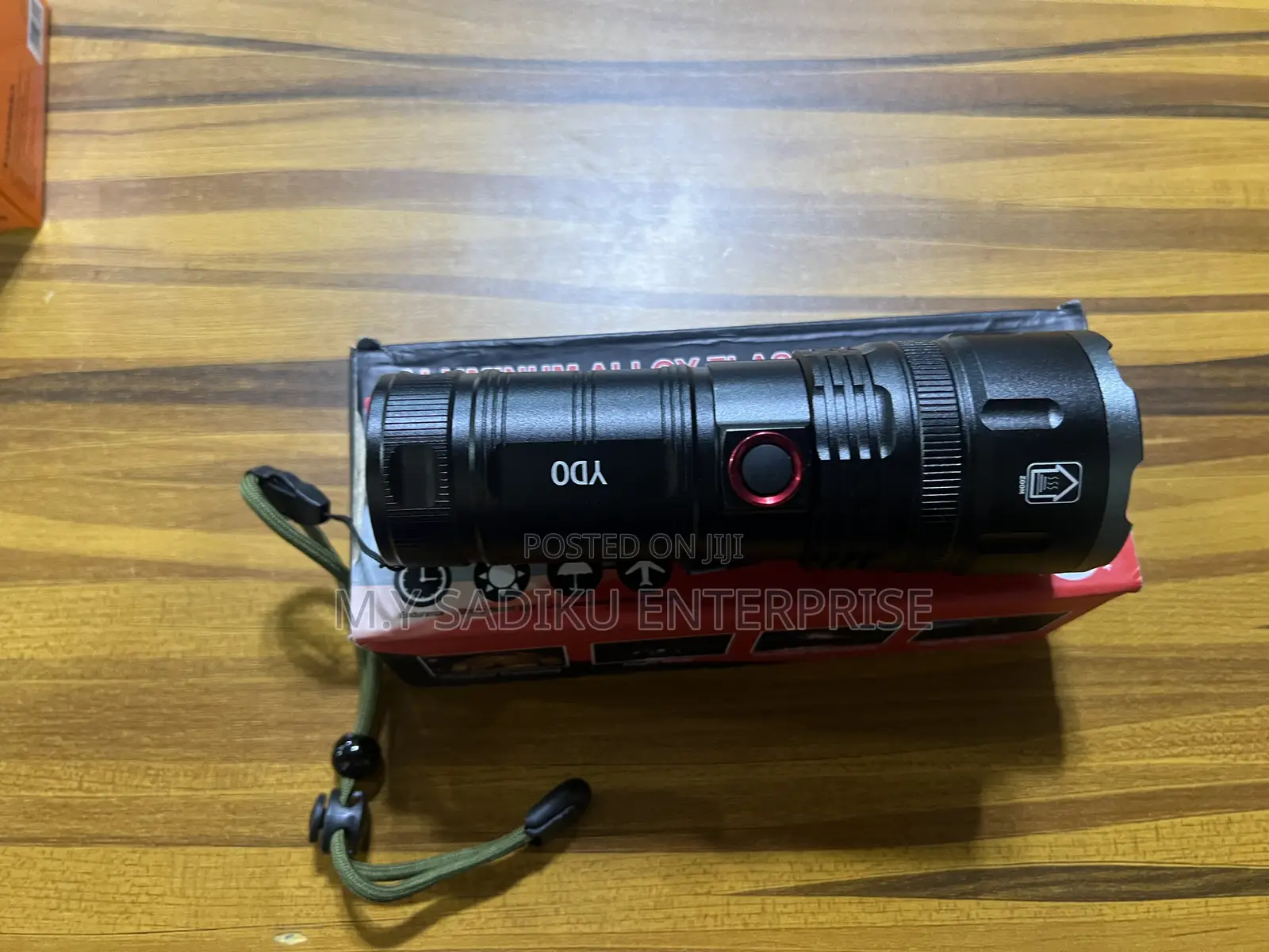 Security Torchlight With Power Bank
