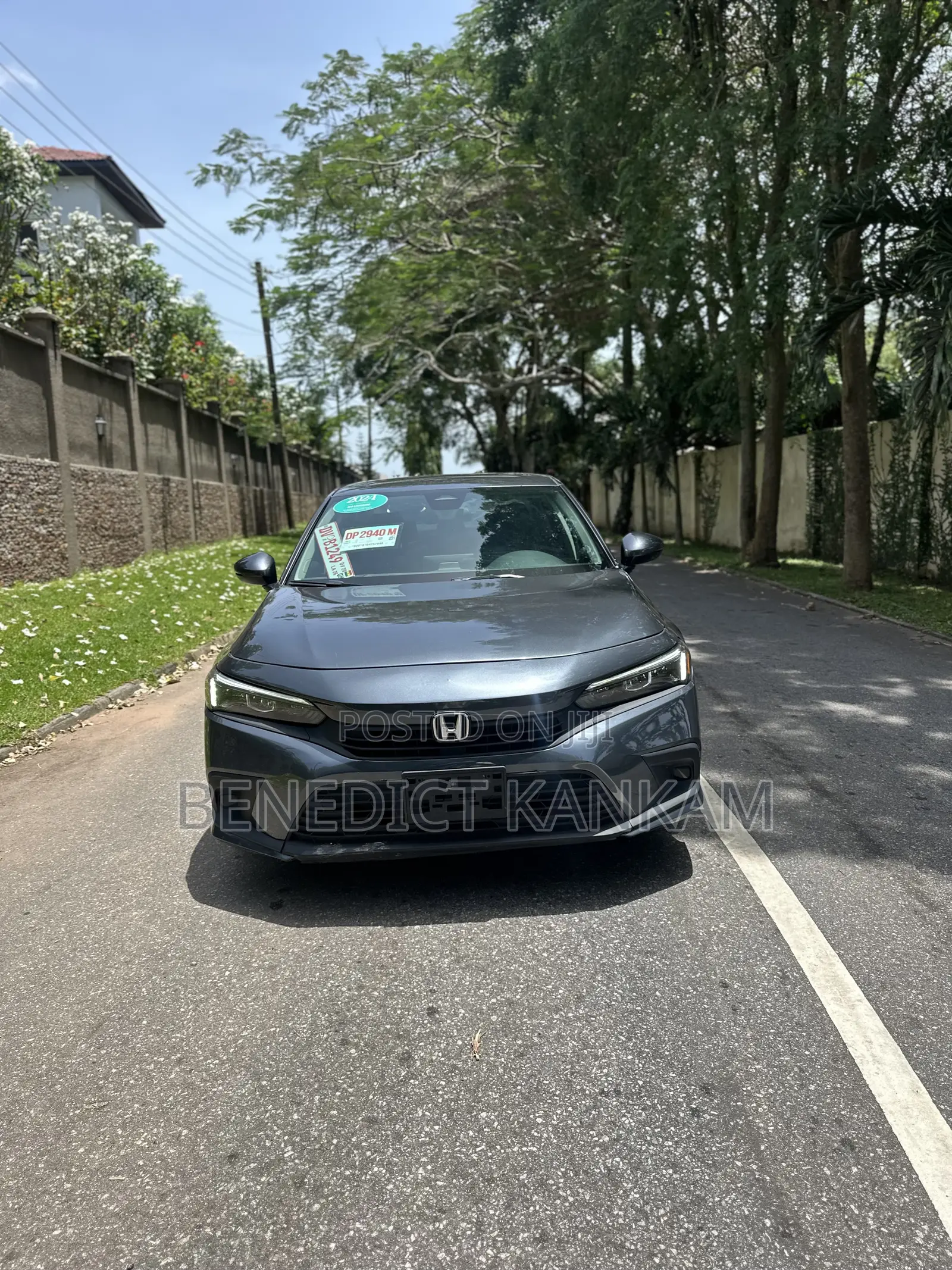 Honda Civic EX CVT 2024 Gray