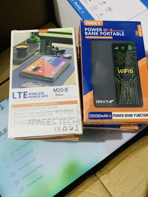 4g Mifi + Pocket Wireless Power Bank, 10000mah Battery Hotspot Router