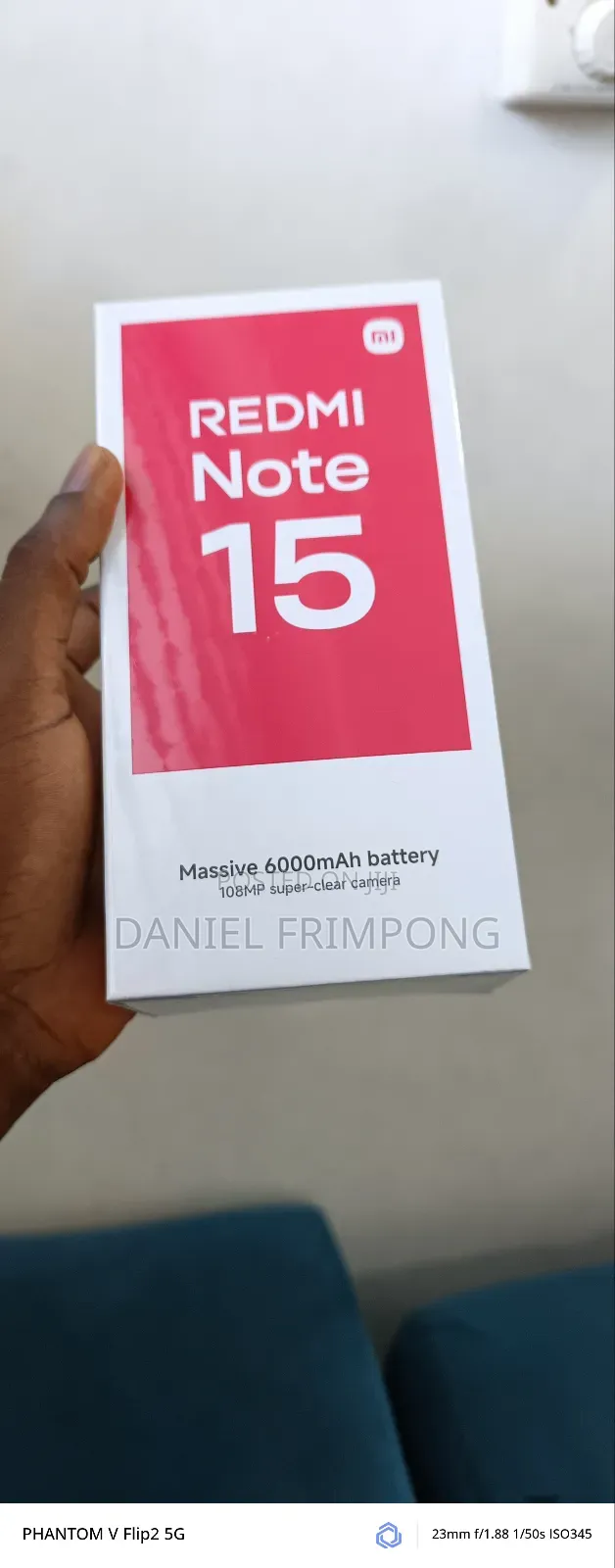New Xiaomi Redmi Note 15 128 GB Black