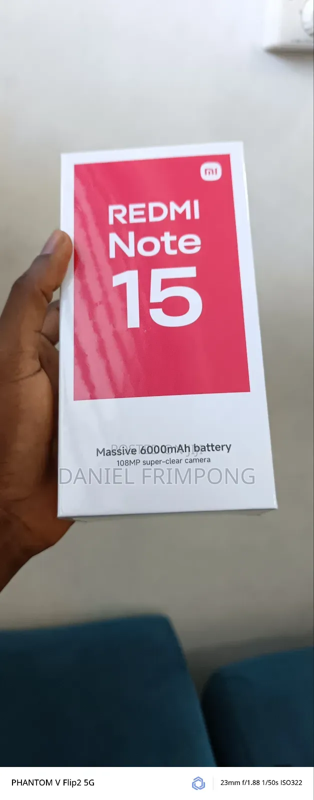 New Xiaomi Redmi Note 15 128 GB Black