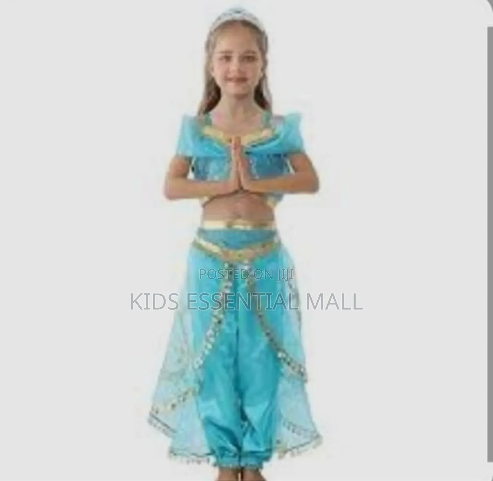Princess Jasmine Cartoon or Book Costume for Kids