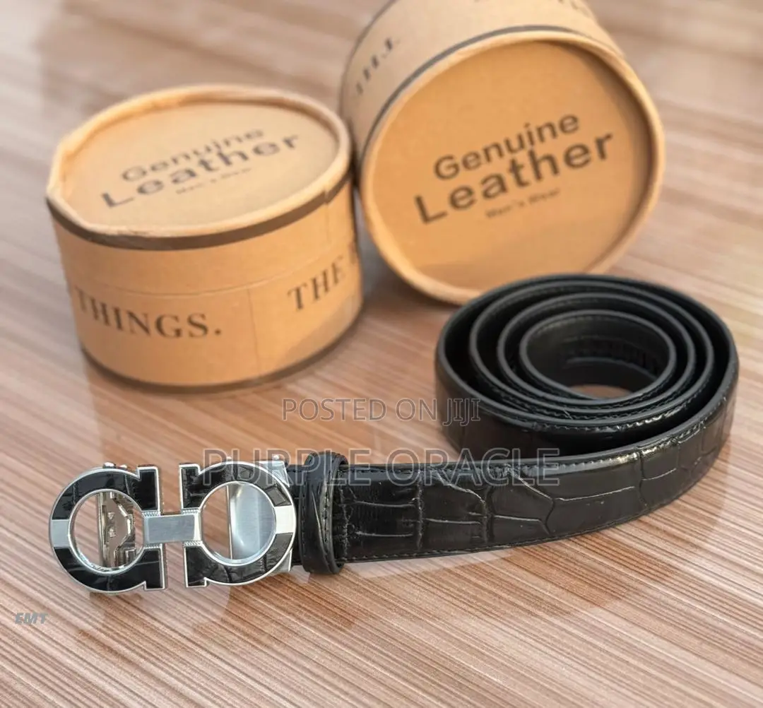 Durable Genuine Leather Belt for Men