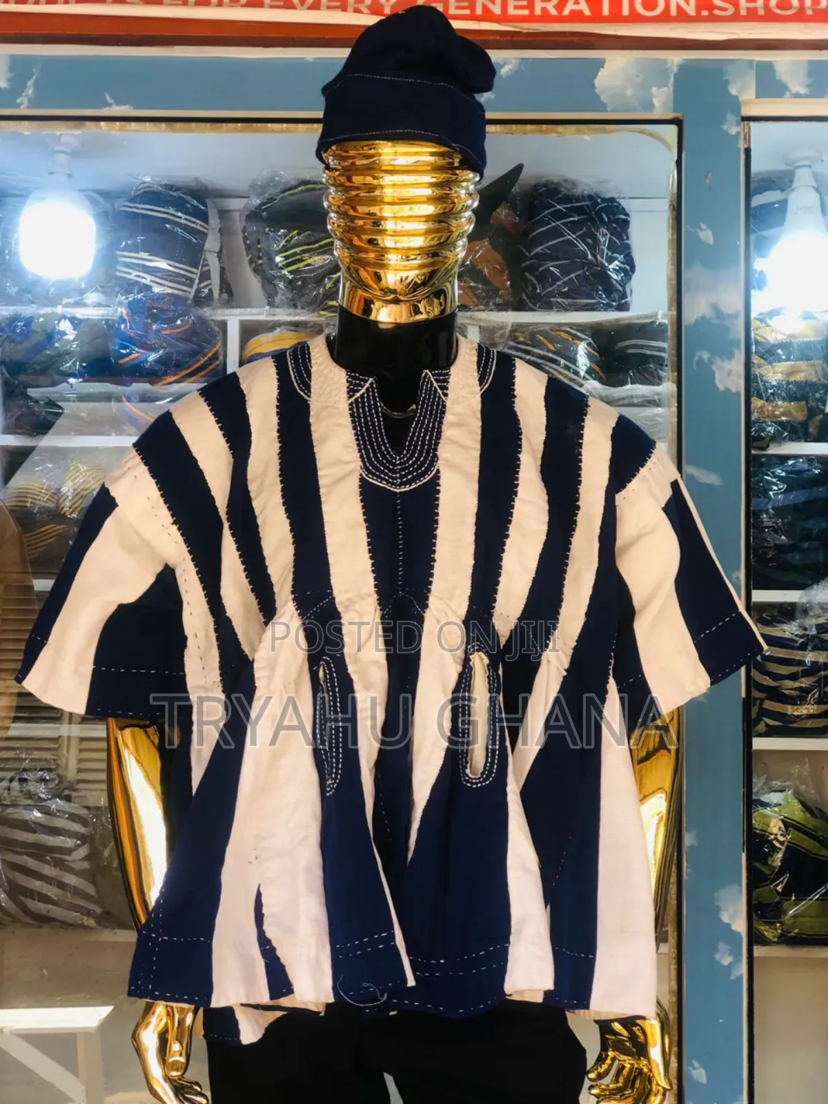 Premium Fugu Smock and Hat Set GHS 650 Dansoman Accra