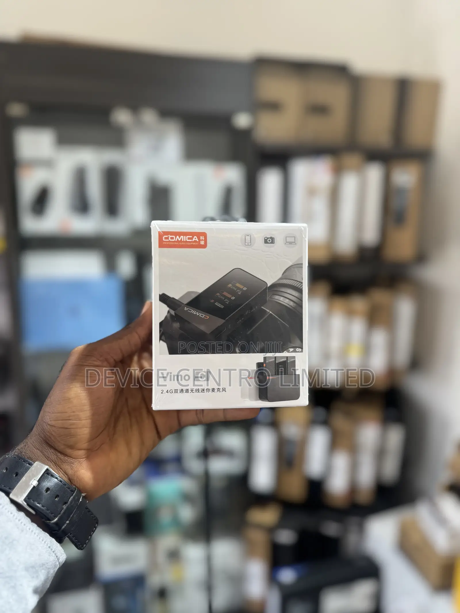 Comica Vimo C 2.4g Dual-Channel Wireless Microphone
