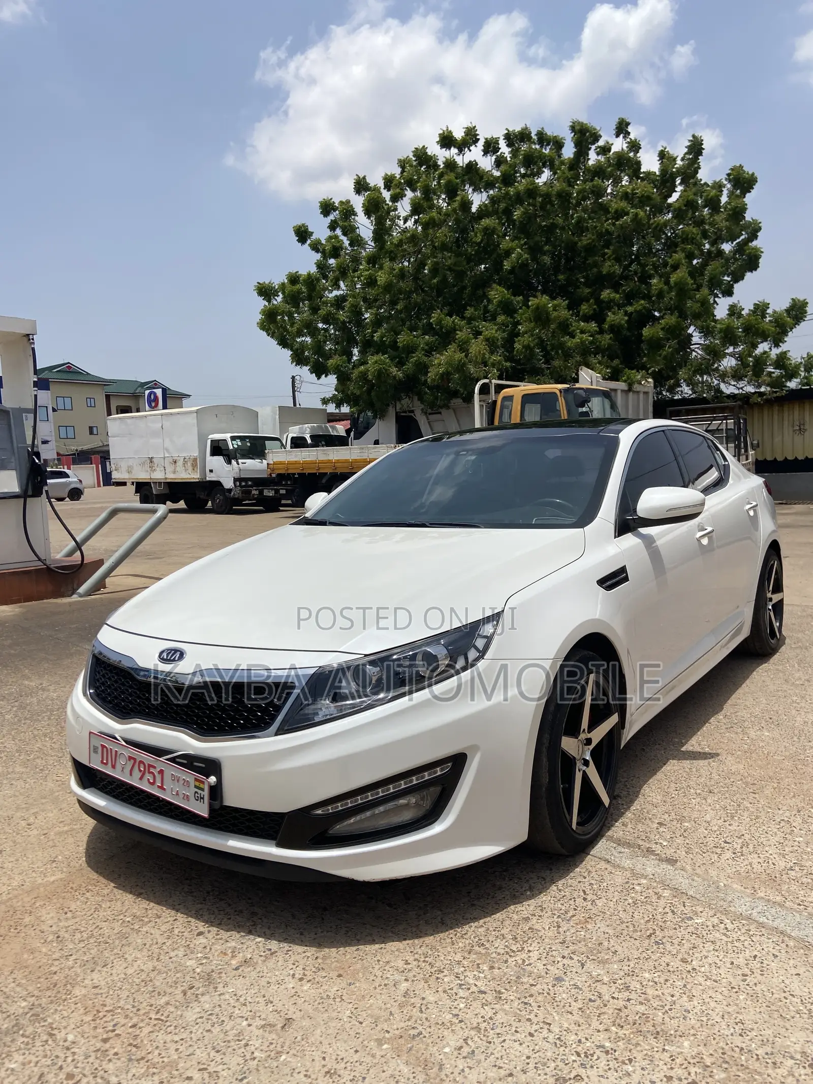 Kia K5 2013 White