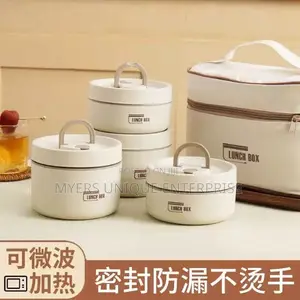 A Set of Portable Lunch Box for Keeping Your Food Warm and Safe