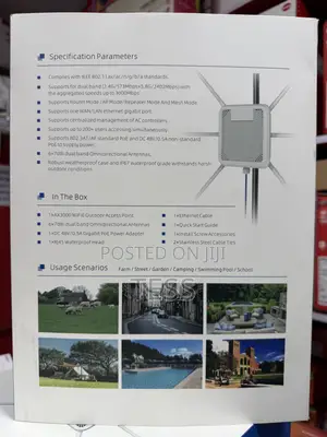 Access Point Ax3000 Wifi6 Outdoor