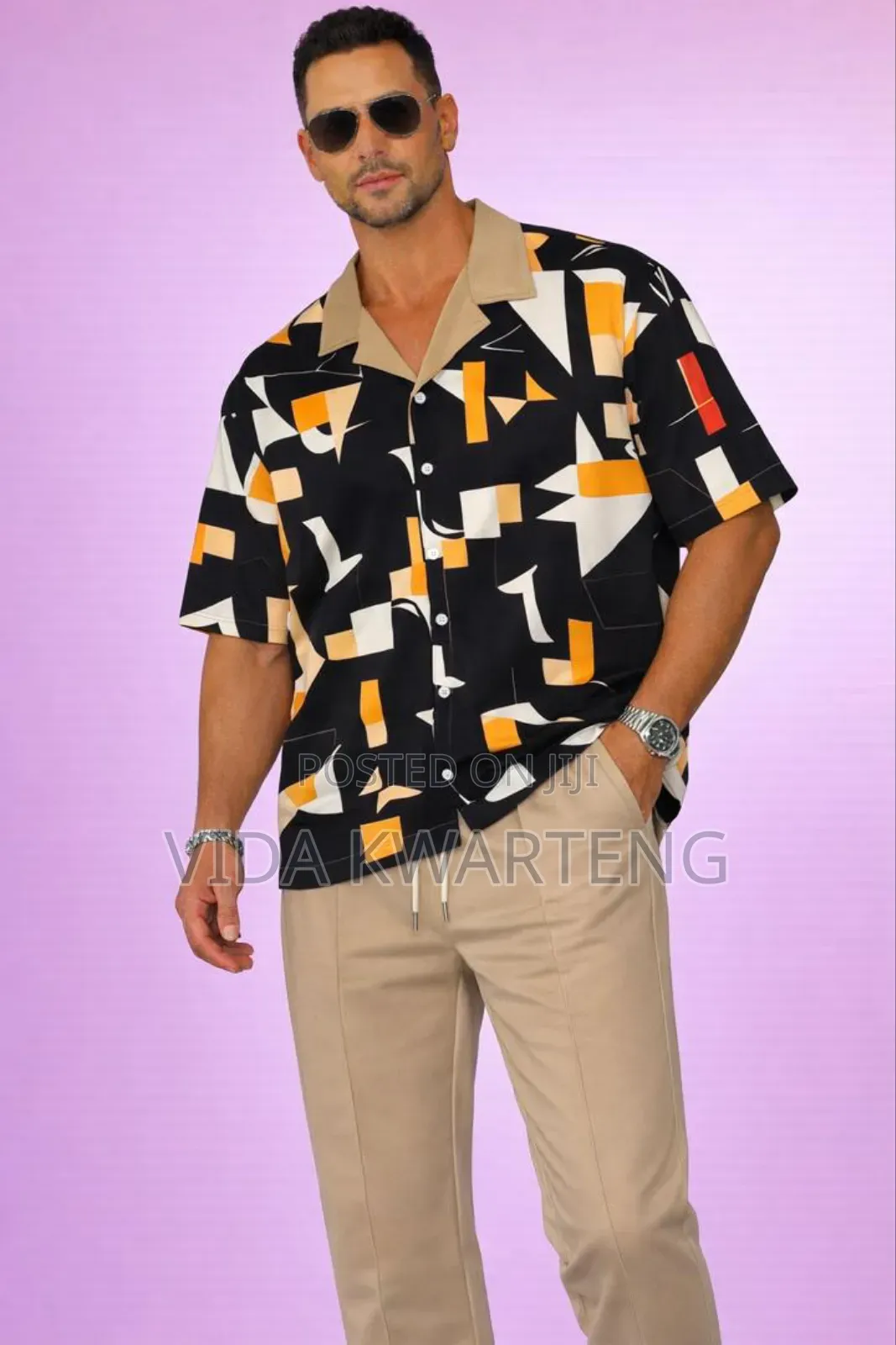 Men's Casual Two Piece Set Available