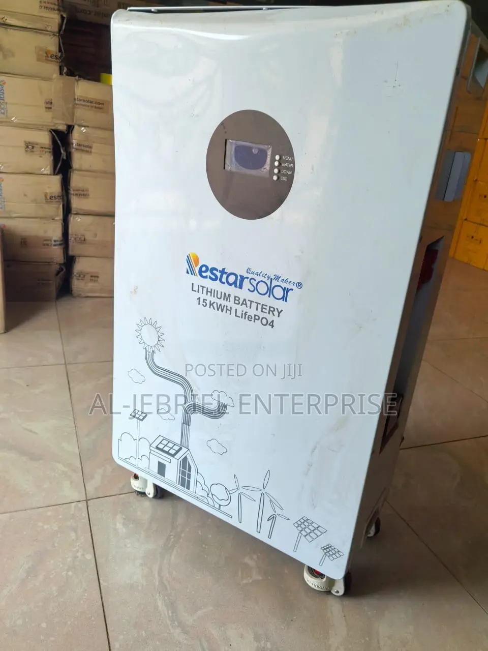 Solar Lithium Battery 300ah /15.36kwh