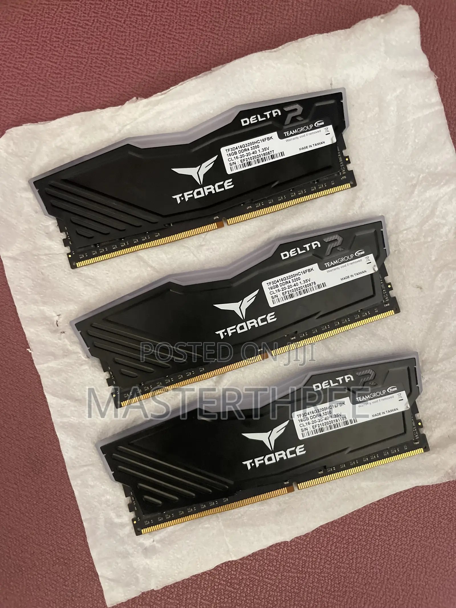 T- Force Rgb Rams 16gb 3200mhz