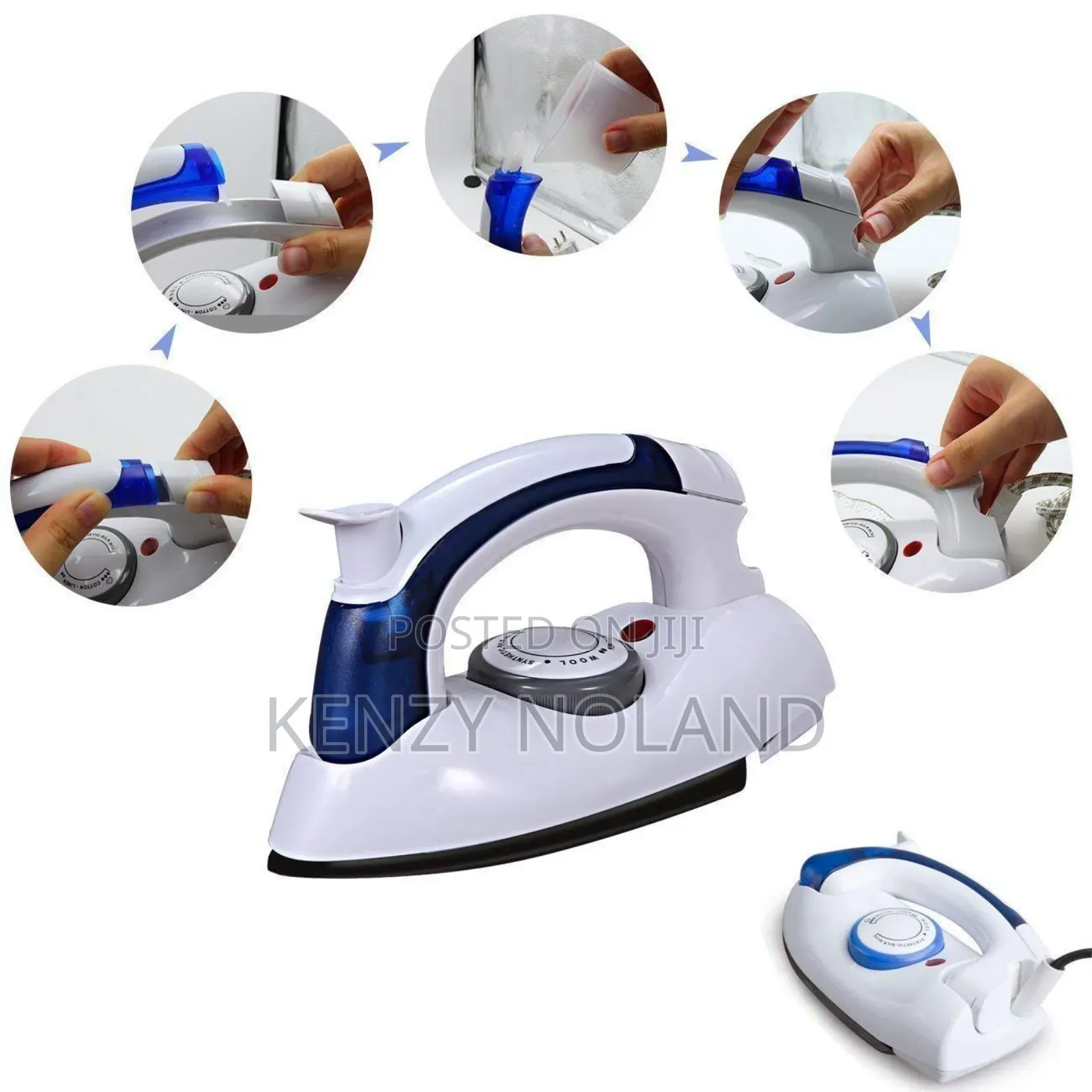 Foldable Portable Steam Iron