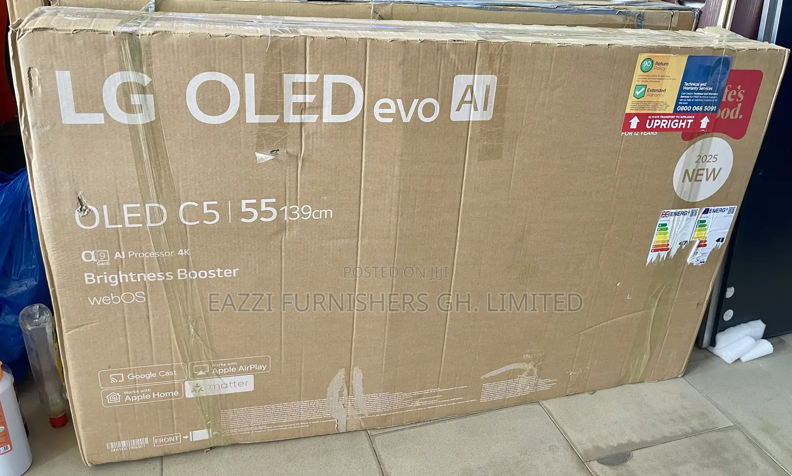Oled55c55la Ultimate Class C 55 Inches C5 Brightness Booster 144 Hz Tv
